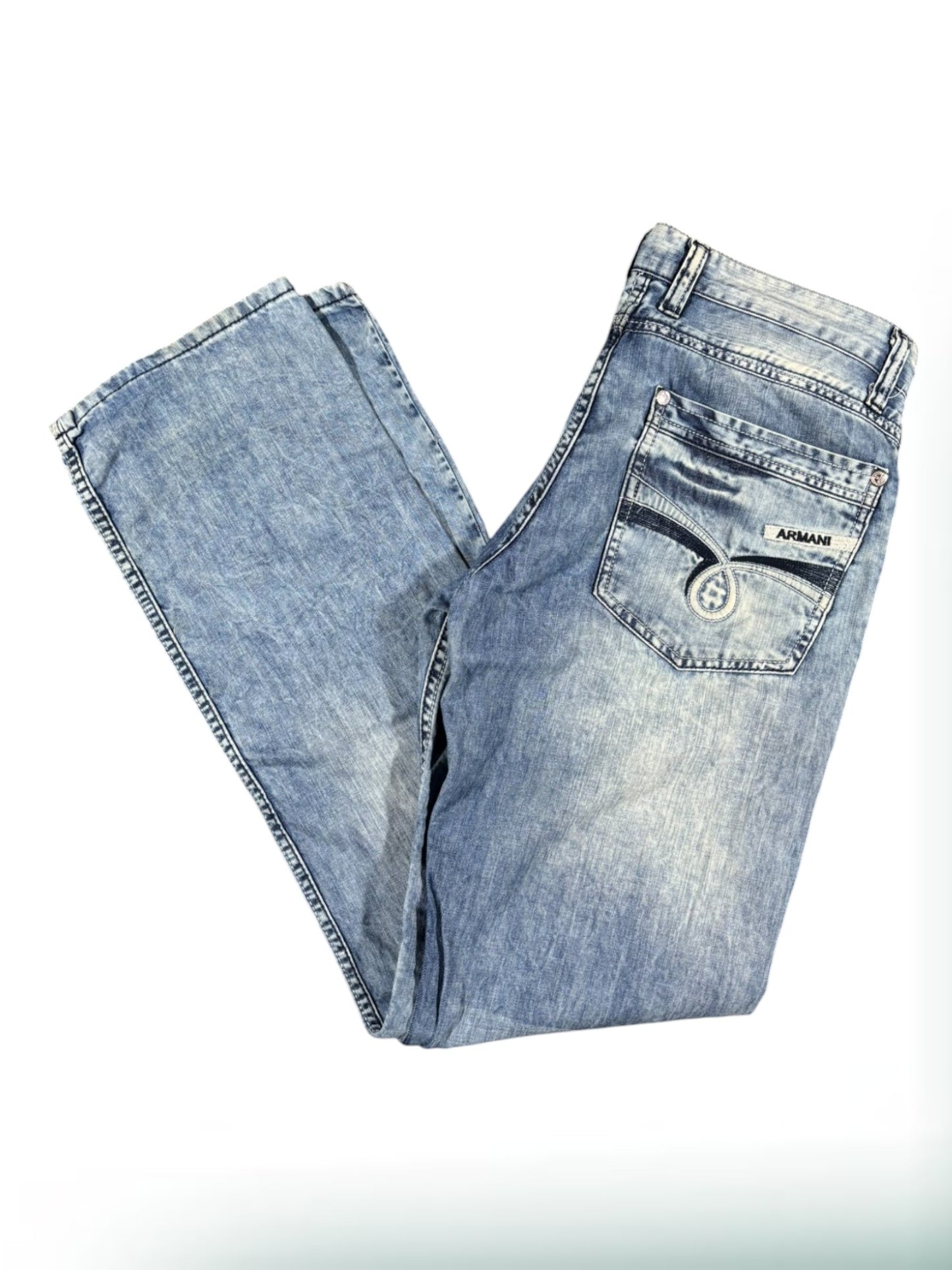 Armani straight leg jeans S