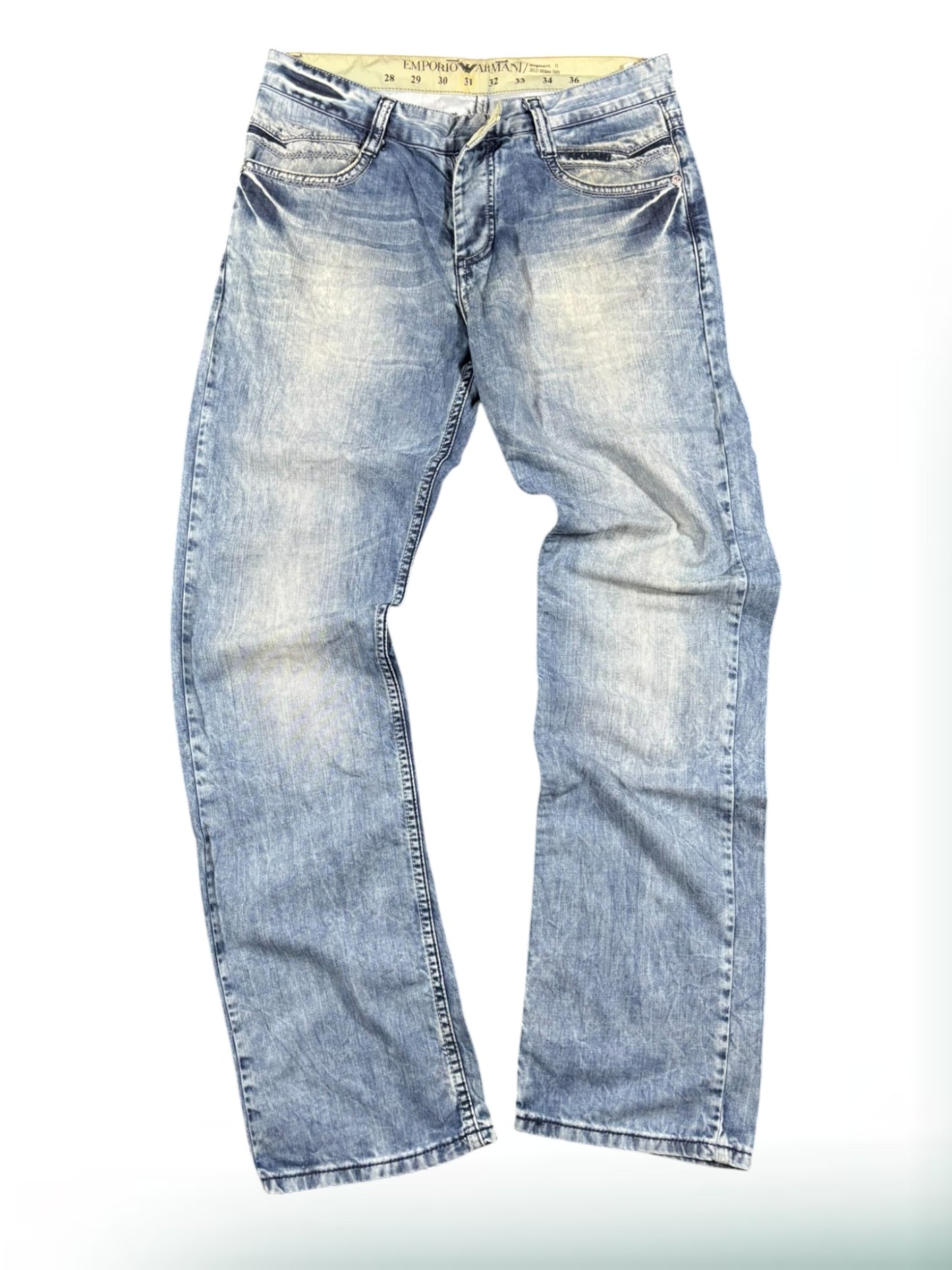 Armani straight leg jeans S